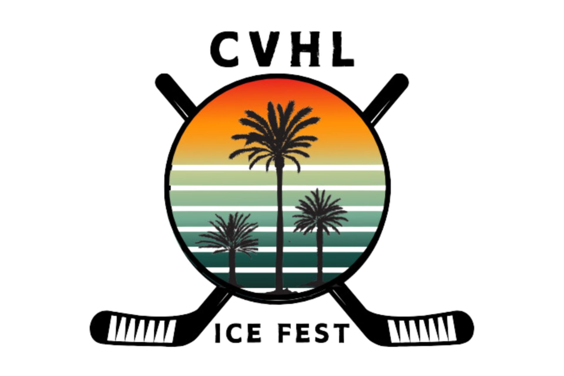 Logo for the CVHL Ice fest